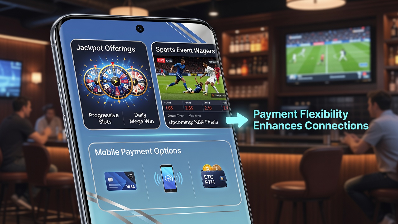 Nahtlose Zahlungsübergänge zwischen mobilen Jackpot-Angeboten und Sportwetten